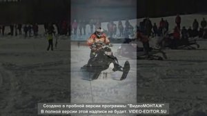 DRAG RACING на снегоходах