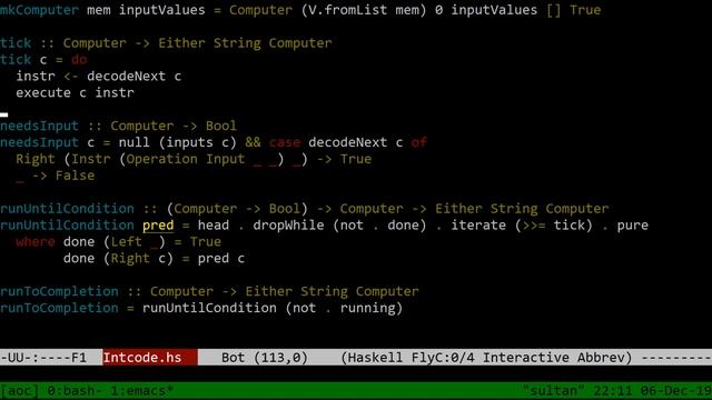 [Advent of Code] 2019, day 7 (Haskell) смотреть онлайн