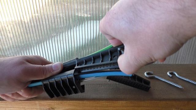 Зажим анкерный для натяжки провода СИП. смотреть онлайн