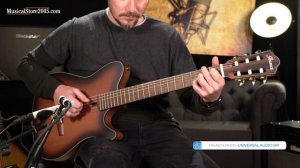 🎸Ibanez FRH10N Electro-Acoustic Classical Guitar - Demo Sound Test