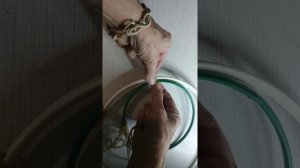 Макраме. Ловец снов. Как соединить два кольца?