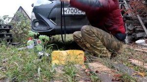 Как правильно поменять масло в коробке тойота аква филдер