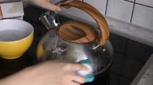 Как легко почистить чайник изнутри и снаружи. Wasserkocher reinigen.