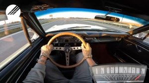 1966 Ford Mustang 4.7 V8 Top Speed Drive on German Autobahn?