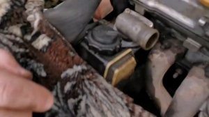 Опель Вектра Б. Замена термостата