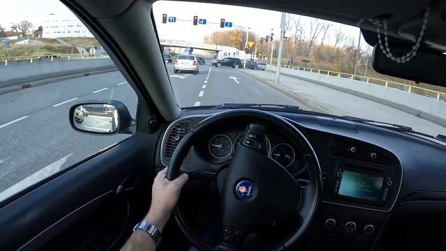 ТЕСТ ДРАЙВ СААБ 9-3(1.9 150 Л.С.)ОБЗОР/ДИЗАЙН/ВОЖДЕНИЕ ОТ ПЕРВОГО ЛИЦА