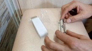 Автоматическая щеколда  на дверь# обзор# установка.