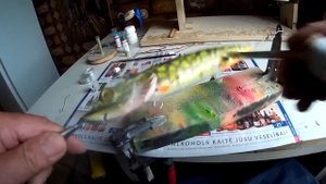 Лакировка воблера