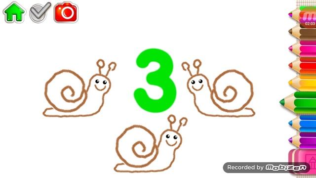 Учить и рисовать цифры от 1 до 10 для детей. Обучающее видео смотреть онлайн