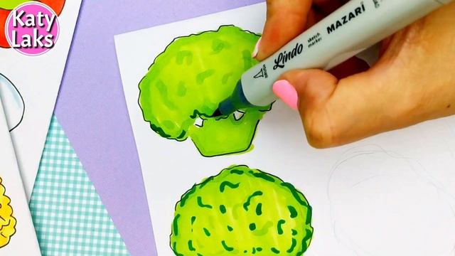 ?Бумажная кухня//?мини шашлычки//туториал бумажная кухня