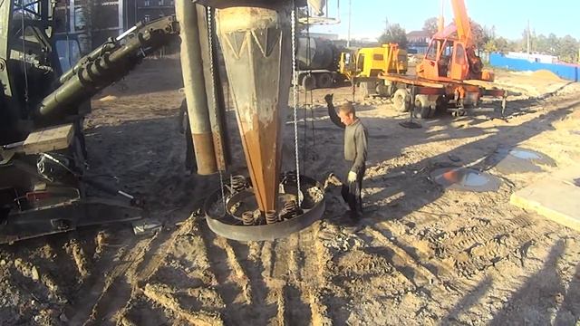 г. Красноармейск, вытрамбовывание