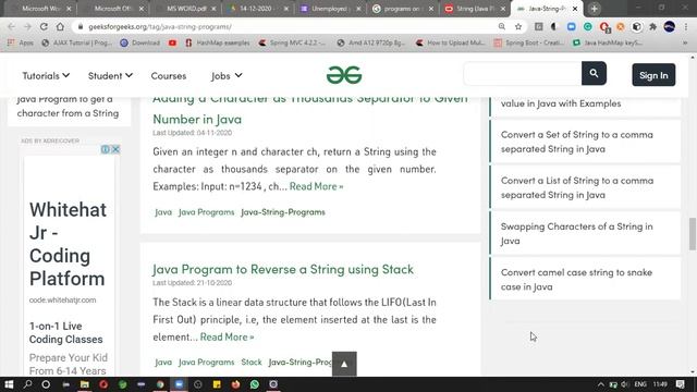 Java String Methods Dec 13, 2020 смотреть онлайн