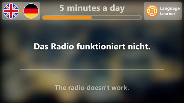 Learn German in 5 minutes a day - 10/25/2023 смотреть онлайн