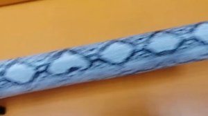 КАТАНА СЕРЫЕ НОЖНЫ ПОД ЗМЕИНУЮ КОЖУ - 89 СМ.