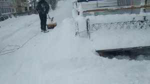 ЭЛЕКТРИЧЕСКИЙ СНЕГОУБОРЩИК ЧЕМПИОН .