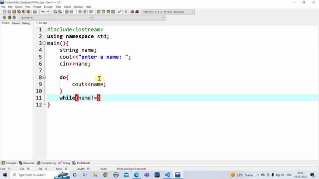 C++ Do While Loop | Learn Coding смотреть онлайн