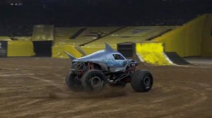 Monster Jam Houston 2022 Megalodon Freestyle 01_29_22