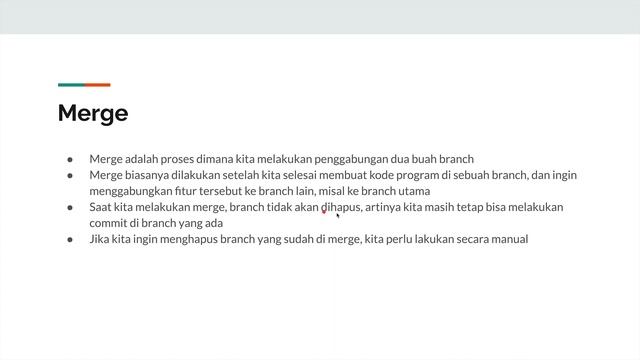 TUTORIAL GIT BRANCHING (BAHASA INDONESIA)