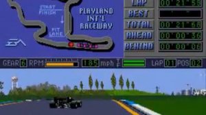 Sega Mega Drive Genesis ► Mario Andretti Racing