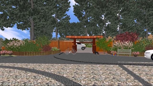 ИЮЛЬ Пример оформоления входной и въездной зоны смотреть онлайн