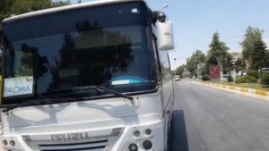 Туры в Турцию. Анталия - Белек на Автобусе за 10 TL. По Белеку на тракторе 3 лиры. №35 #NazarDavydo