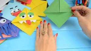 15 Идей ЗАКЛАДКИ из бумаги | BACK to School Канцелярия ♥ Лакси