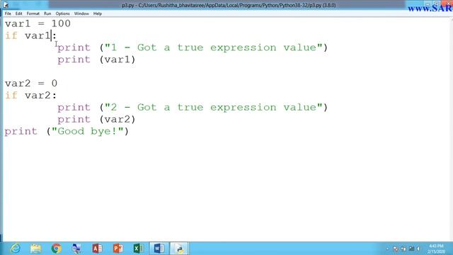 Online Core Python Programming (Logical Operators)DAY -5