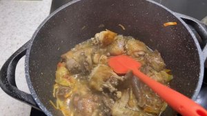 Готовлю дичь: Фазан тушенный с картофелем. Получилось вкусно!