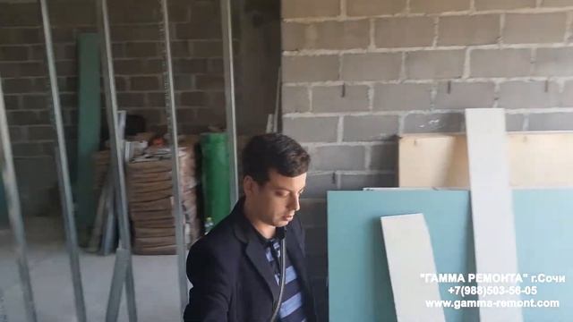 Отделка квартиры в Сочи, ЖК "Посейдон", кв №179, площадь 36,6 кв.м!