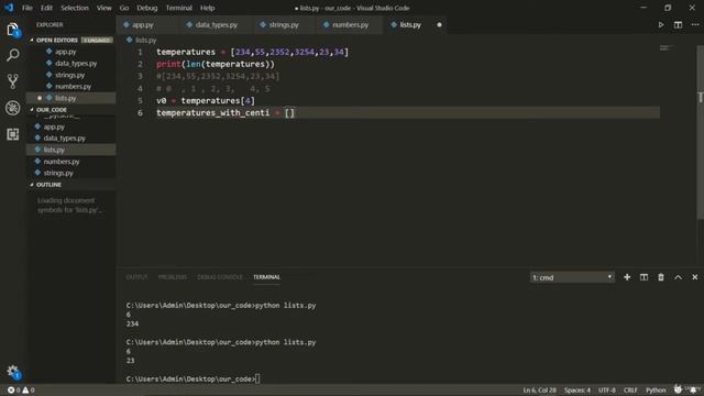 Python Lists - Full Stack Python Programming