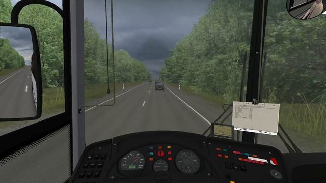 OMSI 2 Сломался ЛиАЗ 5256 13 на маршруте 250 смотреть онлайн