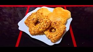 ПЕСОЧНЫЕ КОЛЕЧКИ - СЕРДЕЧКИ с АРАХИСОМ! Очень вкусно! Простой рецепт!