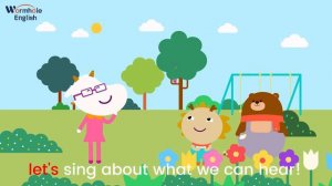 What Can You See_ (Seeing and Hearing - Senses Song) _ Wormhole English - Songs For Kids