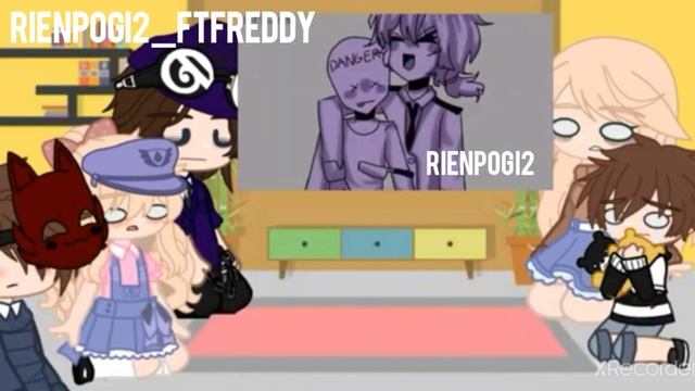 (GACHA CLUB)AFTON FAMILY REACT TO KNIFE GAME SONG смотреть онлайн