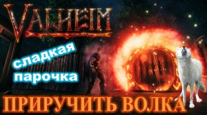 VALHEIM ► ПРИРУЧИТЬ 2 ВОЛКА ► БАЗА-2