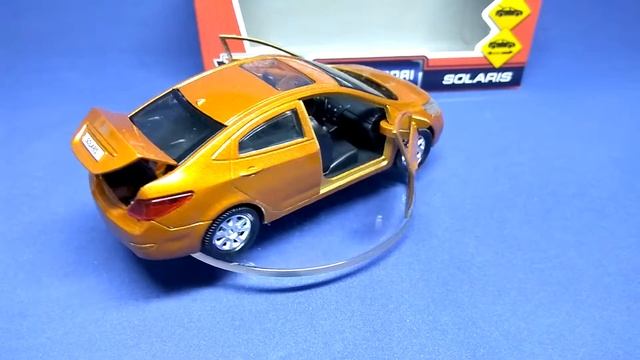Hyundai Solaris - моделька в масштабе, 3D обзор (Технопарк) смотреть онлайн