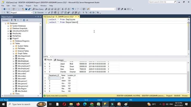 Left Outer Join In MS SQL Server