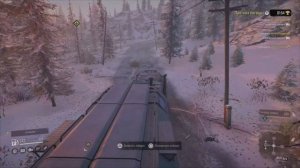 SNOW*RUNNER (PS5) - Состязание "ПРОГНОЗ ПОГОДЫ" (Белая Долина) Золото