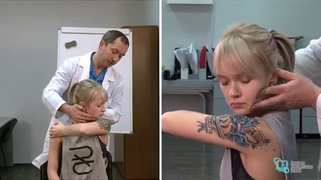 12 Гимнастика для шеи Упражнение Рамка смотреть онлайн