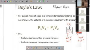 Intro. to Gas Laws - Honors Chemistry - 3/24/21