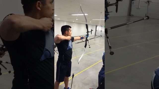 warrior games archery practice