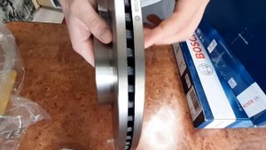 ОБЗОР НА ТОРМОЗНЫЕ ДИСКИ ОТ BOSCH НА МАЗДА 6GH.