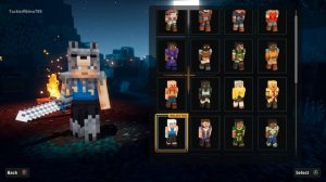 Minecraft Dungeons | All characters including DLC