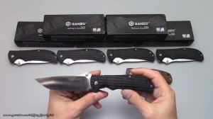 GANZO G723 ► Подбираем правильный угол заточки ножа на точилке для заточки ножей.