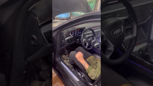 Ремонт стартер-генератор 48V VAG Audi