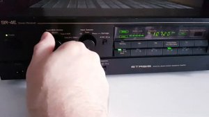Nakamichi SR-4E Remote Control Stasis Stereo Receiver (1987-89') Test after power and amp repair