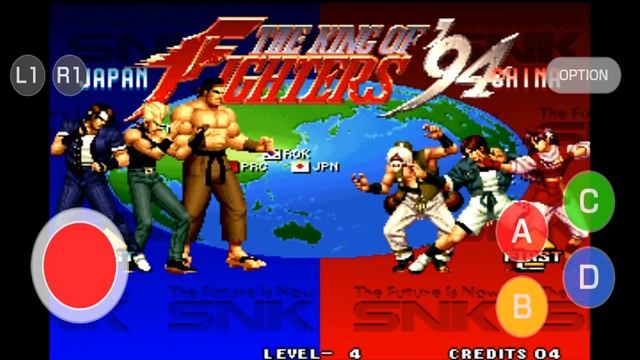 THE KING OF FIGHTERS 94 ACA NEOGEO PARA ANDROID JUEGO OFICIAL смотреть онлайн