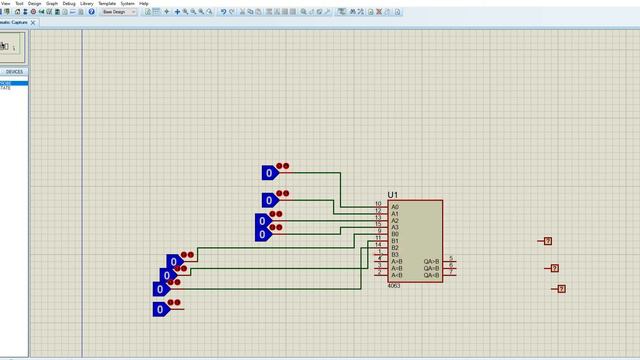 IMPLEMENTATION OF 4 BIT COMPARATOR USING PROTEUS SOFTWARE смотреть онлайн