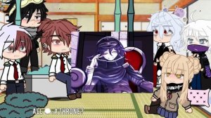 Bnha + LOV react to deku’s (past) as Kokichi ouma | ? Danganronpa x Mha | Deku as kokichi | au⚠️