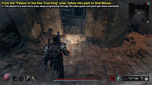 Remnant 2 NIMUE LOCATION in The Awakened King DLC